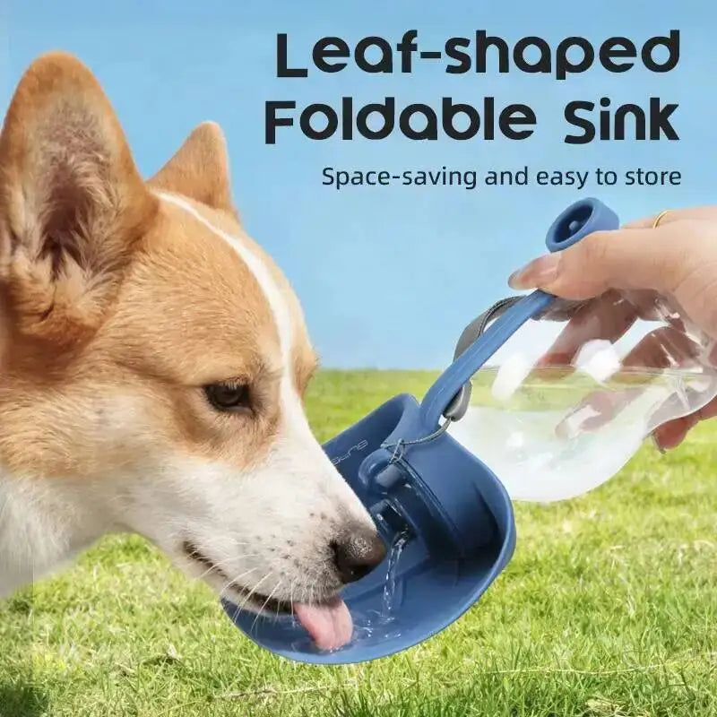 Collapsible Travel Water Bottle — portable hydration for dogs