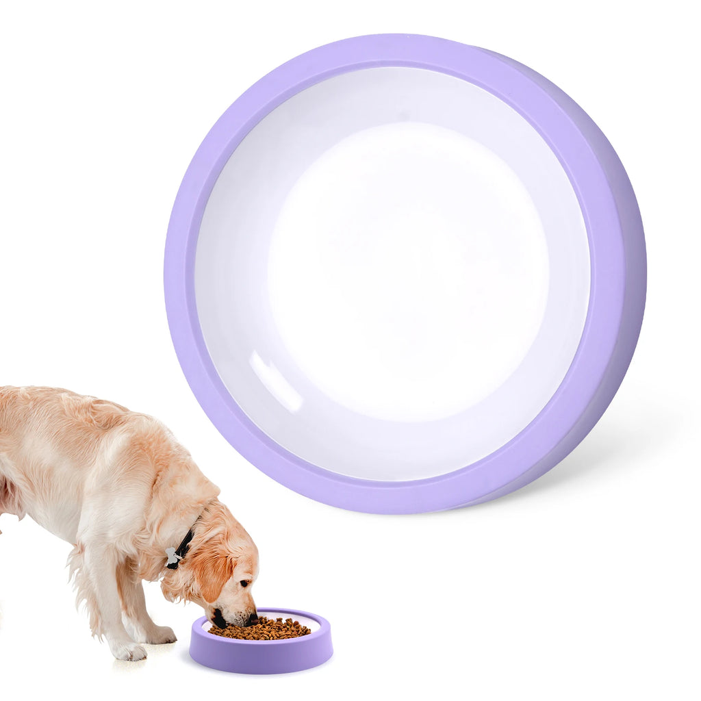 Slow-Feeder Puzzle Bowl — anti-gulping feeding control for dogs