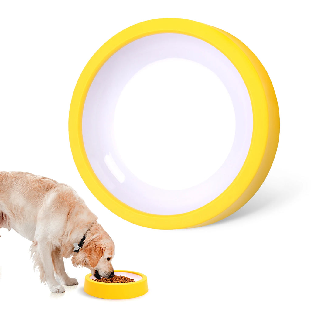 Slow-Feeder Puzzle Bowl — anti-gulping feeding control for dogs