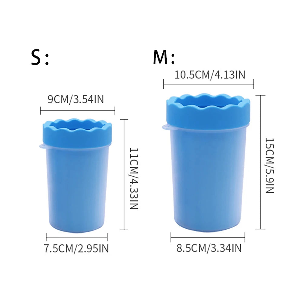 Paw Cleaner Cup — portable muddy paw rinse for dogs
