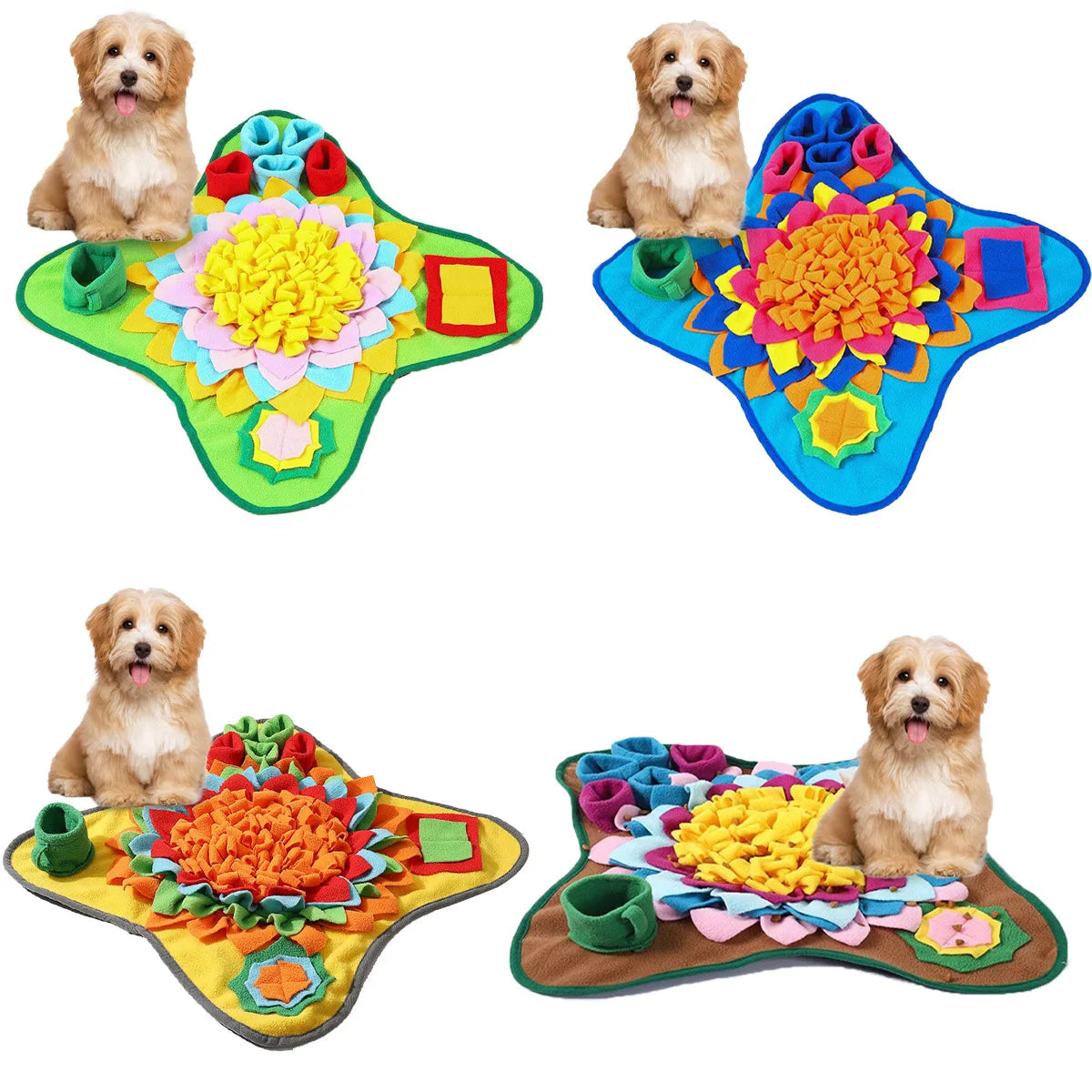 Snuffle Mat — treat hiding