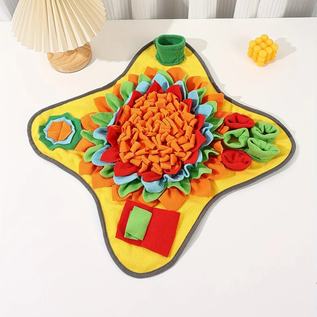 Snuffle Mat — dog playing
